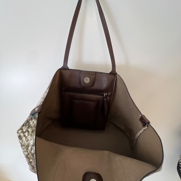 Mondani/Loren (большая со змеиным узором сумка-тоут) - Picture 4 of 6